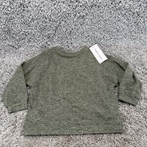 Outdoor Voices Dark Green Long Sleeve Shirt Kids Size 2T New With Tags
